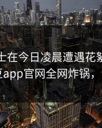 业内人士在今日凌晨遭遇花絮真相大白，麻豆app官网全网炸锅，详情查看